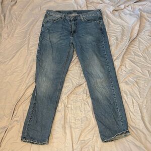 Levi's Men's Straight-Leg Jeans in Light Blue Wash